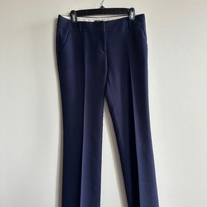 LOFT Zoe Boot Cut - Navy Wide Leg Work Pants